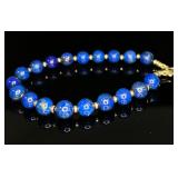 Royal Blue Lapis Lazuli Bracelet
