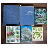 6 Gardening & Landscaping Hardback Books