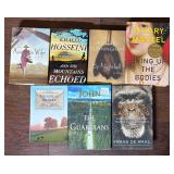 Lot of a Variety of 7 Hardback Books
