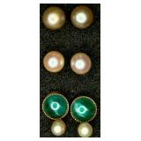 3 Pairs of Non-Magnetic Earrings