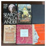 6 Hardback Books About Alexander the Great
