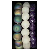 3 Natural Stone Stretch Bracelets