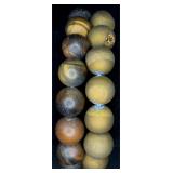 2 Natural Stone Stretch Bracelets