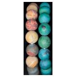2 Natural Stone Stretch Bracelets