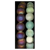2 Natural Stone Stretch Bracelets
