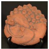 Hand -made Red Clay Sculpture Deco Pottery