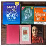 Lot of 6 Diet & Self Help Books