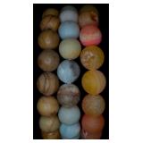 3 Natural Stone Stretch Bracelets