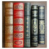 5 Leather Bound "The Franklin Library" Classics