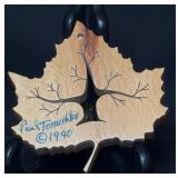 VTG Hand-carved Wooden Art Piece