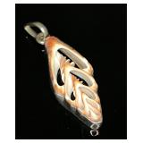 Sterling Silver Sliced Sea Shell