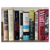 Variety of 9 Hardback Books