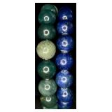 2 Natural Stone Stretch Bracelets