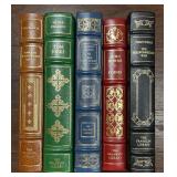 5 Leather Bound "The Franklin Library" Classics