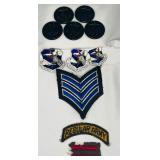 Vtg US Air Force, Navy & Army Military Insignia
