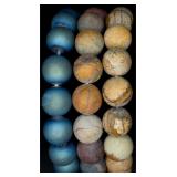3 Natural Stone Stretch Bracelets