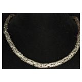 Heavy Sterling Silver Necklace