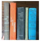 Lot of a Variety of 5 Vtg. Hardback Books