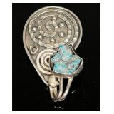 950 Sterling Silver Rough Turquoise Stone