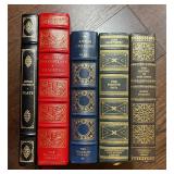 5 Leather Bound "The Franklin Library" Classics