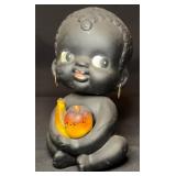 VTG Kenmar BlK Americana Chalkware Bobble-head BA