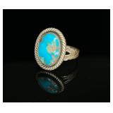 Sterling Silver Turquoise Ring