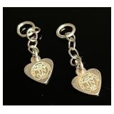 Sterling Silver Charms Signed JN