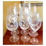 11 Various Wine Glasses