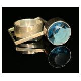 Sterling Silver Blue Stone Ring