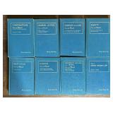 8 Hardback Law Books Books