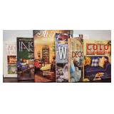 Lot of 6 Home Decorating & Inspirations Books