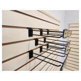Lot of 15 Slatwall Double Bar Arms - 9"