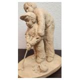 Austin Golf Sculpture Dee Crowley - Father and Son