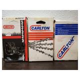 Lot of 3 NEW Chainsaw Chains Oregon Carlton