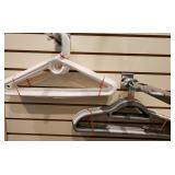 Lot of Hangers 10-Heavy White 11-Sholder Gripper