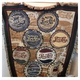 New Pepsi Cola Throw Blanket 50" x 60"