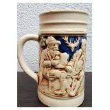 Vintage 4" German Beer Stein Marked 4087