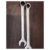 NICE Lot of 2 MAC Tools Combination Wrenches