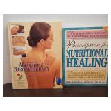 Lot of 2 Books Health Wellness Massage