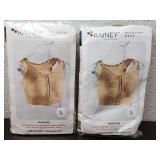 Rainey Recovery Wear Adjustable Bra Lot of 2 Sz L