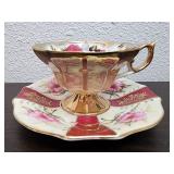 Vintage Royal Halsey Tea Cup & Saucer Set