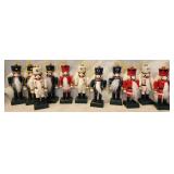 CUTE! Lot of 11 Nutcracker Ornaments