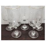 Vintage 5 Libbey Arby