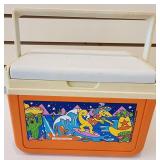 RARE! 1991 Nickelodeon MTV Coleman Cooler