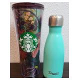 NEW Starbucks Cup w/ Straw & Small S