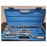 S-K Socket Set in Case - 1/2" Square Drive