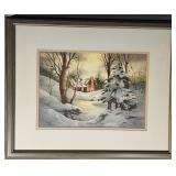 Cecy Turner Signed Artist Proof Framed and Matted