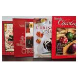 Lot of 4 Christmas Cookbook & Inspiration Books