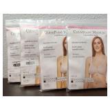 Adjustable Comfort Bra LOT of 4 Sz 40 Black Beige