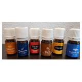 Young Living Essential Oils - Set of 6 New Bottles